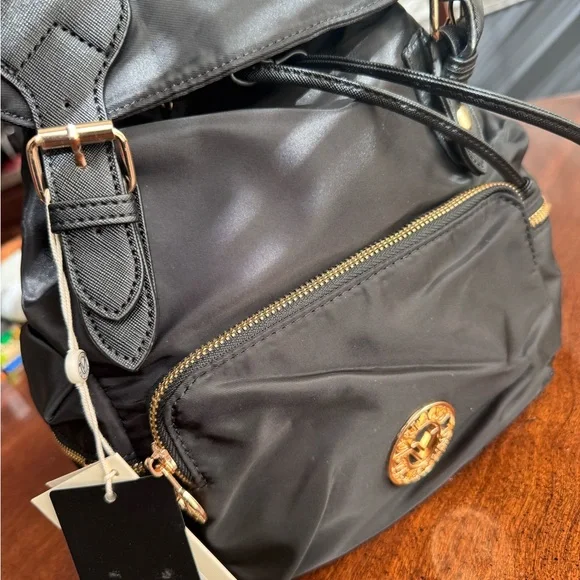 Valentino Orlandi Vegan Leather Stylish Backpack with pouch! - Picture 14 of 15